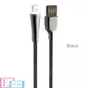 Кабель для заряджання та передачі даних Hoco U41 Soft Light USB to Lightning Black (Чорний)