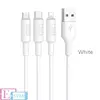 Кабель для зарядки и передачи данных Hoco X25 Soarer 3 в 1 Lightning Micro-USB Type-C White (Белый) Кабель для зарядки и передачи данных Hoco X25 Soarer 3 в 1 Lightning Micro-USB Type-C White (Белый)