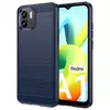 Протиударний чохол бампер для Xiaomi Redmi A1 / Redmi A2 iPaky Carbon Fiber Blue (Синій)