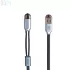 Кабель для зарядки и передачи данных Remax 2 in 1 Cable Black (Черный) (RC-025t) Кабель для зарядки и передачи данных Remax 2 in 1 Cable Black (Черный) (RC-025t)