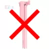 Оригінальна селфі палиця Hoco K5 Neoterilc Wire Controllable Selfie Stick Pink (Рожевий)