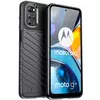 Протиударний чохол бампер для Motorola Moto G22 / E32 Anomaly Thunder Black (Чорний)