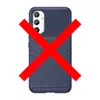 Протиударний чохол бампер для ZTE Blade V40 Anomaly Thunder Blue (Синій)