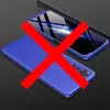 Ультратонкий чехол бампер для Motorola Moto G72 GKK Dual Armor Blue (Синий)