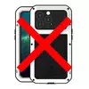 Противоударный чехол бампер для iPhone 14 Pro Max Love Mei PowerFull (Со стеклом) White (Белый)