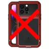 Противоударный чехол бампер для iPhone 14 Pro Max Love Mei PowerFull (Со стеклом) Red (Красный)