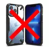 Противоударный чехол бампер Ringke Fusion-X для iPhone 14 Pro Max Black (Черный)