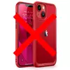 Противоударный чехол бампер Supcase Unicorn Beetle Style для iPhone 13 / 14 Red (Красный)