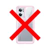 Чехол бампер для Xiaomi Redmi Note 12 5G / Xiaomi Poco X5 Anomaly Fans Transparent Pink (Прозрачный Розовый)