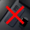 Ультратонкий чехол бампер для Samsung Galaxy S22 Anomaly PC Carbon Blue (Синий)