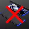 Ультратонкий чехол бампер для Xiaomi Poco X5 Pro GKK Dual Armor Black / Blue (Черный / Синий)