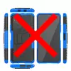 Противоударный чехол бампер для Xiaomi Mi 11i / Poco F3 / Redmi K40 / Redmi K40 Pro Nevellya Case (встроенная подставка) Blue (Синий)