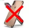 Противоударный чехол бампер Ringke Fusion для iPhone Xs Max Crystal Clear (Прозрачный)