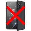 Ультратонкий чехол бампер для Vivo V23 5G GKK Dual Armor Black (Черный)