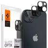 Защитное стекло для камеры Spigen Optik Lens Protector (2 шт. в комплекте) для iPhone 14 / iPhone 14 Plus Black (Черный) AGL05274