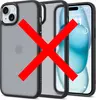 Протиударний чохол бампер Spigen Ultra Hybrid для iPhone 15 Frost Black (Чорний) ACS06797 Протиударний чохол бампер Spigen Ultra Hybrid для iPhone 15 Frost Black (Чорний) ACS06797