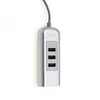 USB хаб Remax RU-U4 Cati Type-C 2.0 3USB With Gigabit Ethrenet Port Silver (Серебристый) USB хаб Remax RU-U4 Cati Type-C 2.0 3USB With Gigabit Ethrenet Port Silver (Серебристый)