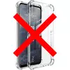 Протиударний чохол бампер для Motorola Edge 40 Neo Imak Shock Transparent (Прозорий) Протиударний чохол бампер для Motorola Edge 40 Neo Imak Shock Transparent (Прозорий)