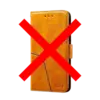 Преміальний чохол книжка для Nokia C32 Anomaly K&#039;try Premium Gold (Золотий) 