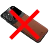 Чохол бампер для Samsung Galaxy S24 Ultra Anomaly Plexiglass Brown (Коричневий) 