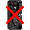 Чехол бампер для Xiaomi Redmi Note 13 Pro Anomaly Cosmo Black / White (Черный / Белый) 