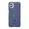 Противоударный чехол бампер для Motorola Edge 40 Pro Anomaly Rugged Shield Blue (Синий) 