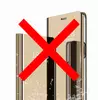 Інтерактивна чохол книжка для Motorola Moto G24 Anomaly Clear View Gold (Золотий)
