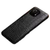 Чехол бампер для Huawei P60 Pro Anomaly Crocodile Style Black (Черный)