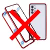 Чохол бампер для Oppo Reno 12 Pro 5G Anomaly Magnetic 360 With Glass Red (Червоний)