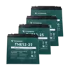 Тяговий акумулятор 48V 25Ah свинцево-кислотний TIANNENG TNE12-25 (4 шт.)