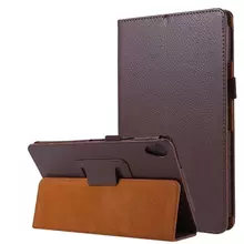 Чехол книжка TTX Leather Book Case для Lenovo Tab M8 FHD TB-8705 / HD TB-8505 8.0" Коричневый