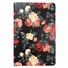 Чехол книжка My Colors Leather Flip для планшета Samsung Galaxy Tab S6 Lite 10.4" P610 P615 Великолепные розы