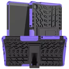 Чехол бампер KAMII Shockproof Hybrid для Samsung Galaxy Tab A7 Lite 8.7" SM-T220 T225 2021 (Black+Purple)