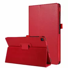Чехол книжка TTX Leather Book для Samsung Galaxy Tab A7 Lite 8.7" SM-T220 T225 2021 Красный
