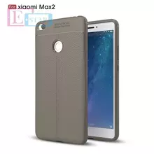 Чехол бампер для Xiaomi Mi Max 2 Anomaly Leather Fit Gray (Серый)