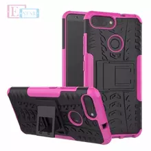 Чехол бампер для Asus Zenfone Max Plus (M1) ZB570TL Nevellya Case Pink (Розовый)