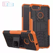 Чехол бампер для Asus Zenfone Max Plus (M1) ZB570TL Nevellya Case Orange (Оранжевый)