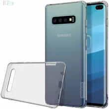 Чехол бампер для Samsung Galaxy S10 Plus Nillkin TPU Nature Gray (Серый)