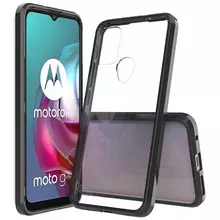 Чехол бампер для Motorola Moto G30 Anomaly Fusion Black (Черный)