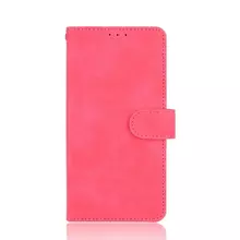 Чехол книжка для Motorola Moto G10 Anomaly Leather Book Red-Pink (Красно-Розовый)