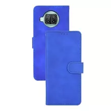 Чехол книжка для Xiaomi Mi 11 Lite Anomaly Leather Book Blue (Синий)