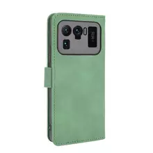 Чехол книжка для Xiaomi Mi 11 Ultra Anomaly Leather Book Green (Зеленый)