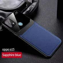 Чехол бампер для Oppo A15 Anomaly Plexiglass Blue (Синий)