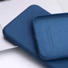 Чехол бампер для Oppo A54 Anomaly Silicone Blue (Синий)