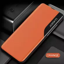 Чехол книжка Anomaly Smart View Flip для Xiaomi Mi 10T Orange (Оранжевый)