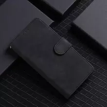 Чехол книжка для Huawei P Smart Plus 2019 Anomaly Leather Book Black (Черный)