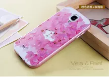 Чехол бампер для Samsung Galaxy S6 Edge G925F Anomaly 3D Grafity Aluminium Rose Floral (Розовые Розы)