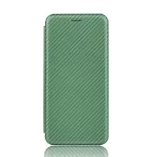Чехол книжка для Google Pixel 4a 5G Anomaly Carbon Book Green (Зеленый)