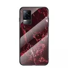 Чехол бампер для Vivo V21 Anomaly Cosmo Maroon (Бордовый)