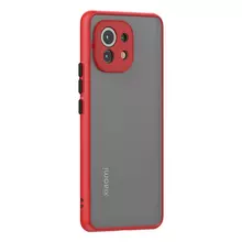 Чехол бампер Anomaly Fresh Line для Xiaomi Mi 11 Lite Red (Красный)